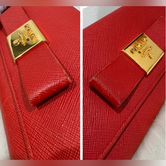 PRADA Saffiano Leather Bifold Wallet GUC - Picture 13 of 16